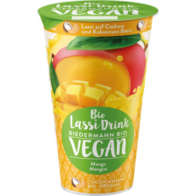 Lassi - yogurt da bere mango vegan (230ml)